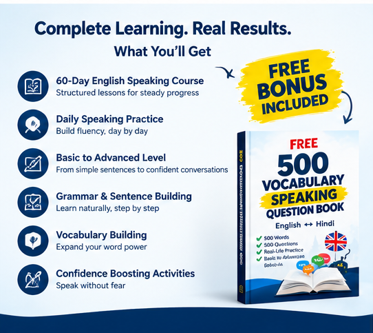 Speak English with Confidence in Just 60 Days — Plus Get 500 Vocabulary Questions FREE!